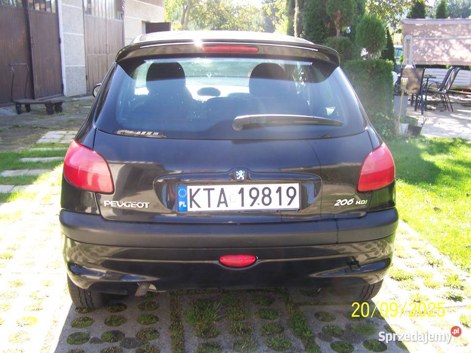 206 14hdi 68 5 drzwi wspomaganie okazja Tarnów