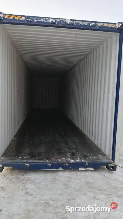 Kontener Morski Magazynowy 40 HC 12 metrowy podlaskie Łomża sprzedam