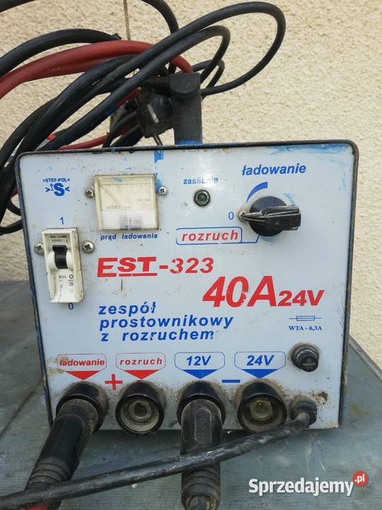 Prostownik z rozruchem EST323 40A24V