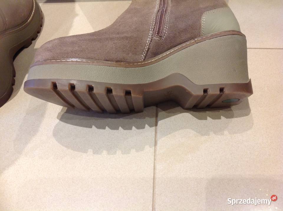 Kozaki Damskie Skórzane KicKers 36 j NOWE inna lubuskie Nowa Sól