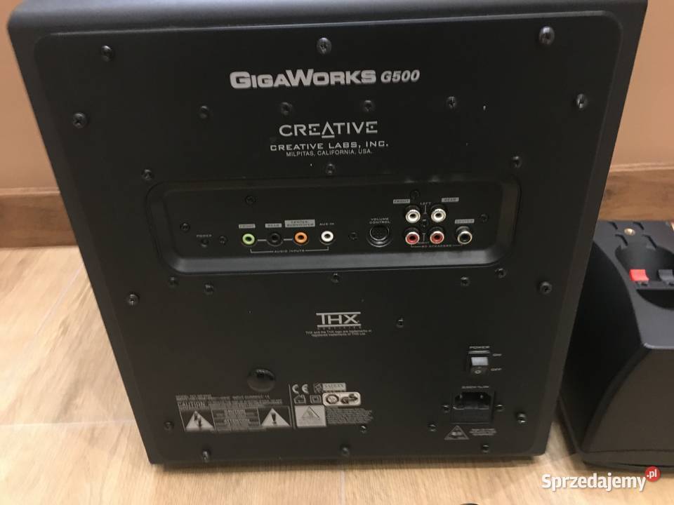 THX CREATIVE GigaWorks G500 MF4040 Subwoofer 2
