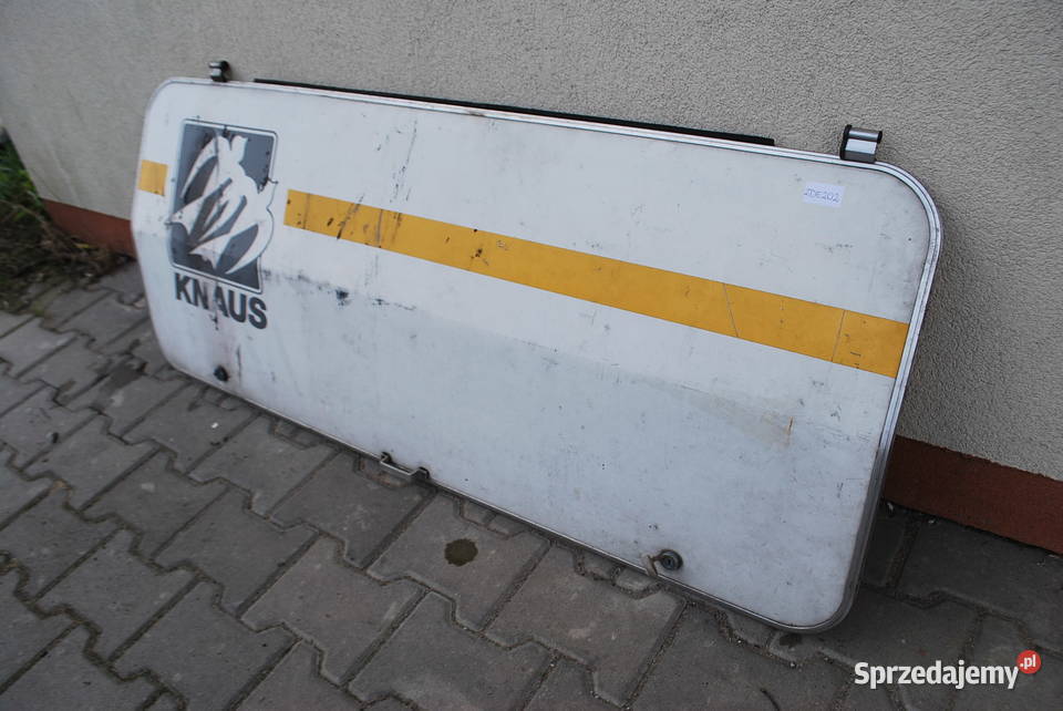 KLAPA BAKISTY PRZYCZEPA KEMPINGOWA KNAUS Grzebowilk