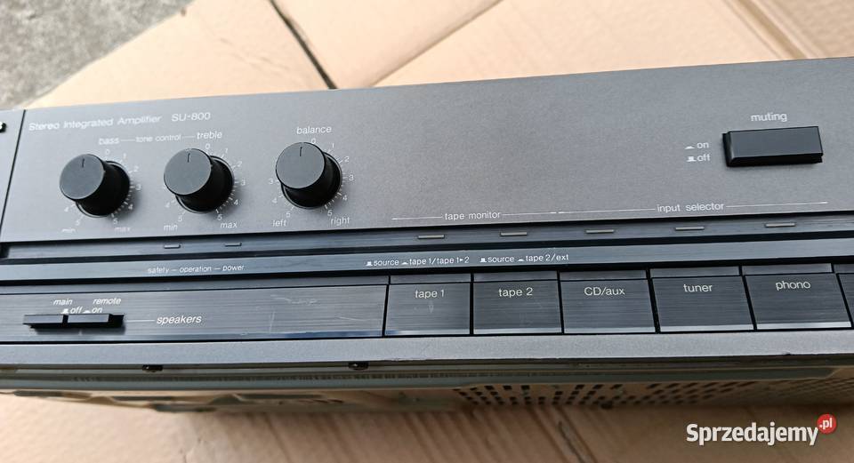 Wzmacniacz Technics SU800 mocny i sprawny Sochaczew