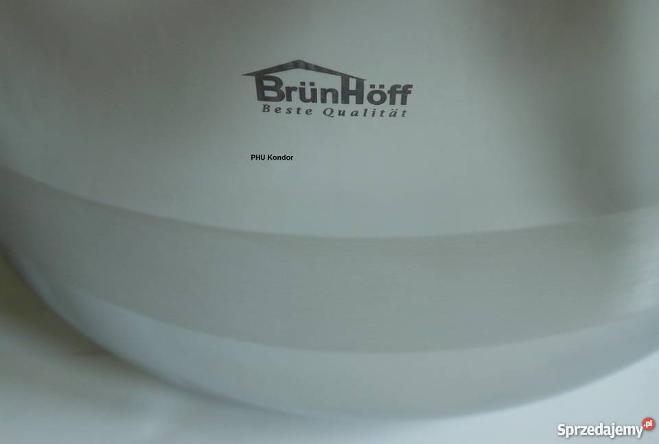 DUŻY Szeroki Garnek 20L ze Stali Nierdzewnej Bąkowiec