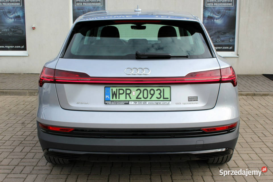 Audi etron SalonPL 4x4 FV23 314 ASO Navi Matrix garażowany e-tron Sokołów