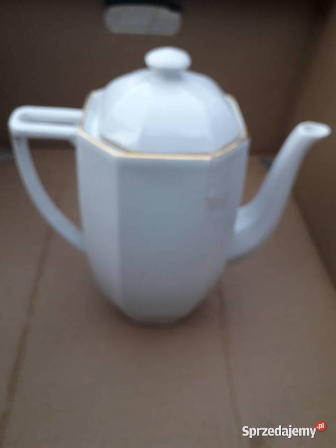 Limoges France elegancki biało złoty mazowieckie Warszawa