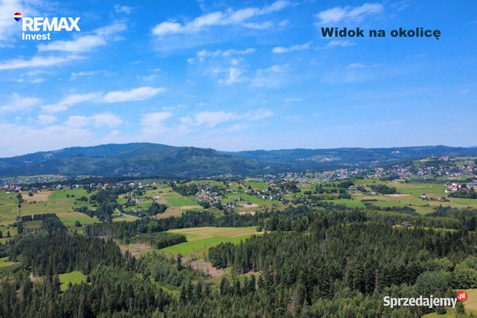 21 arów z widokiem na góry MPZP 74MN2 2080m2 Jaworzynka
