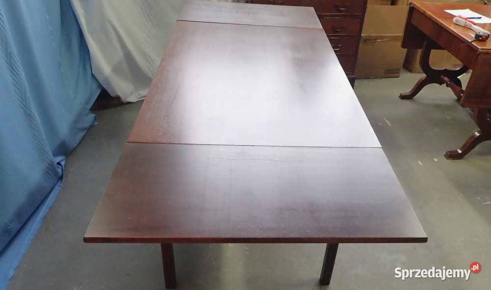 Stół rozkładany duży 120200 przykręcane nogi PRL