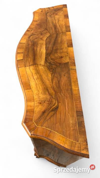 Stary włoski stylowy regał na giętych nogach Meble Gryfice sprzedam