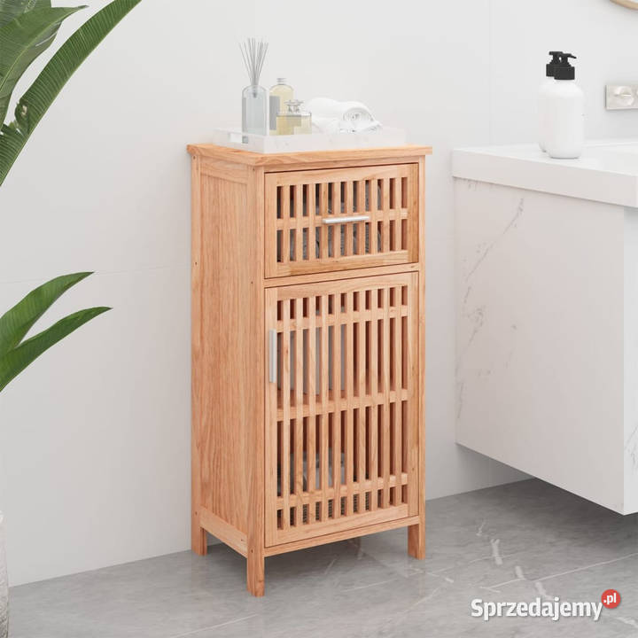 Szafka łazienkowa 42x29x82 drewno z orzecha Warszawa