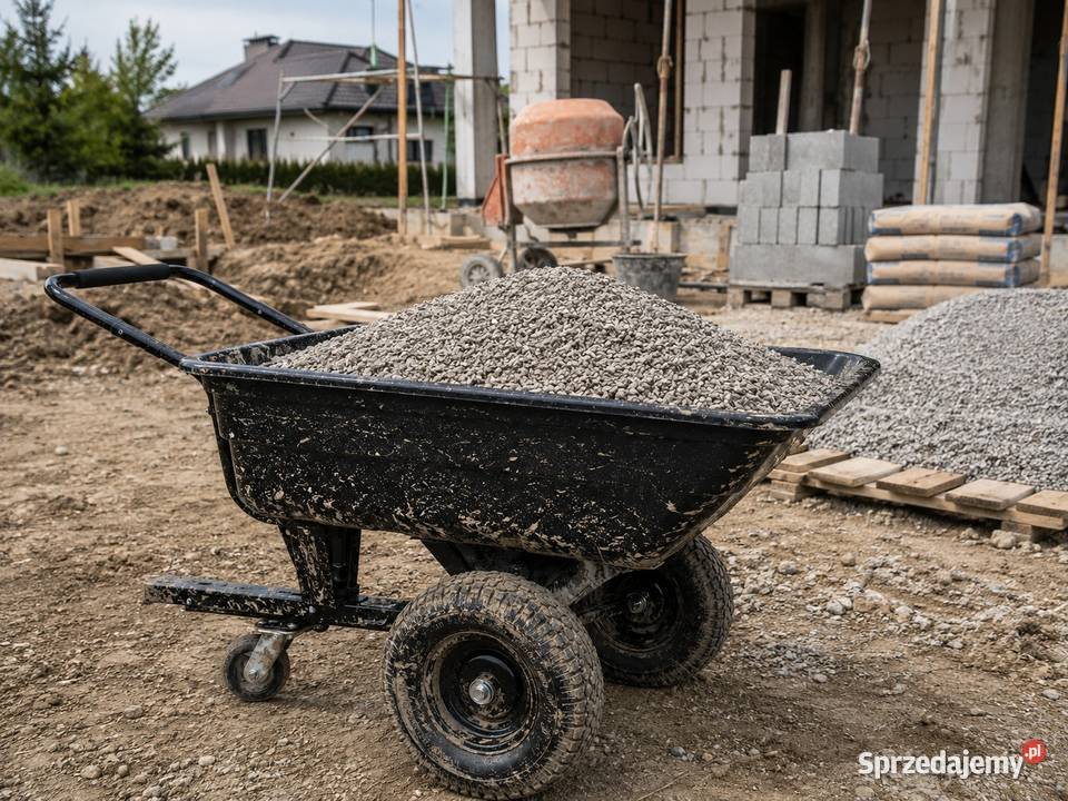 Przyczepka ogrodowa do traktorka 500 MOCNA