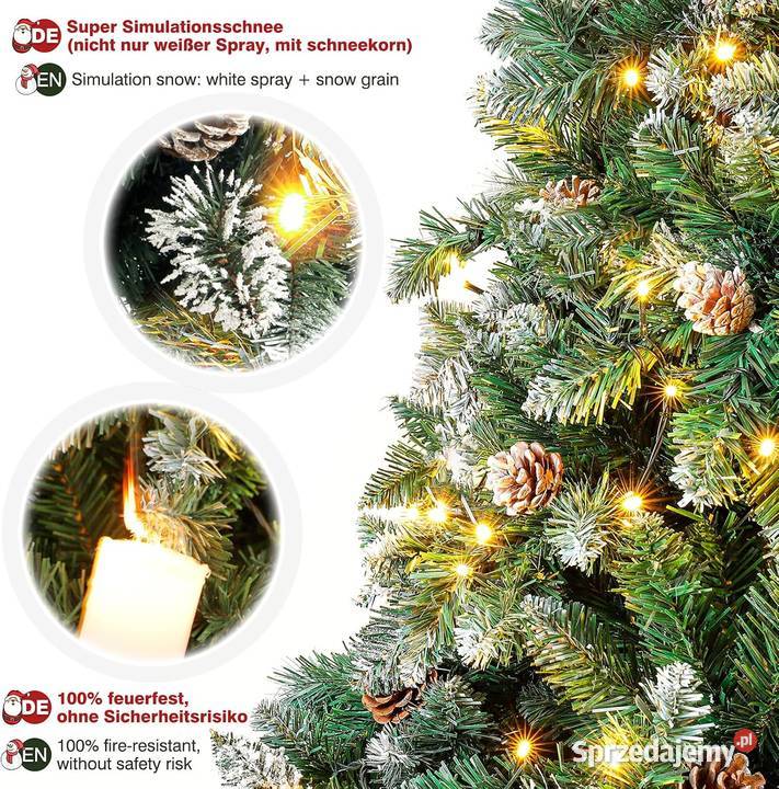 Choinka sztuczna Yorbay 180