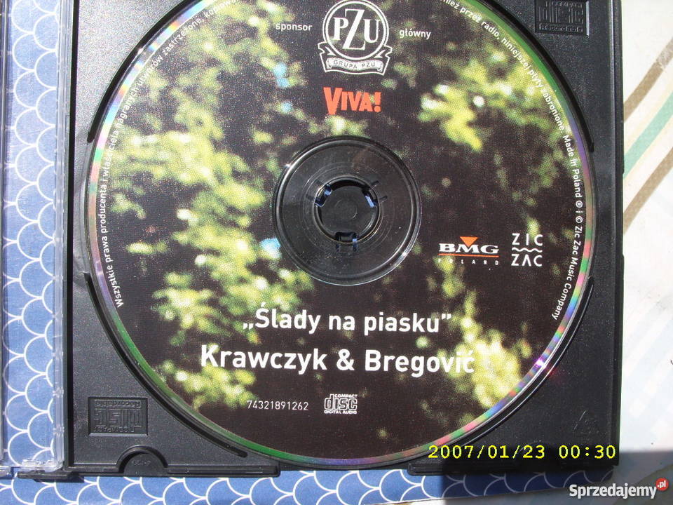 Pop CD KRAWCZYK BREGOVICSLADY NA PIASKU BMG