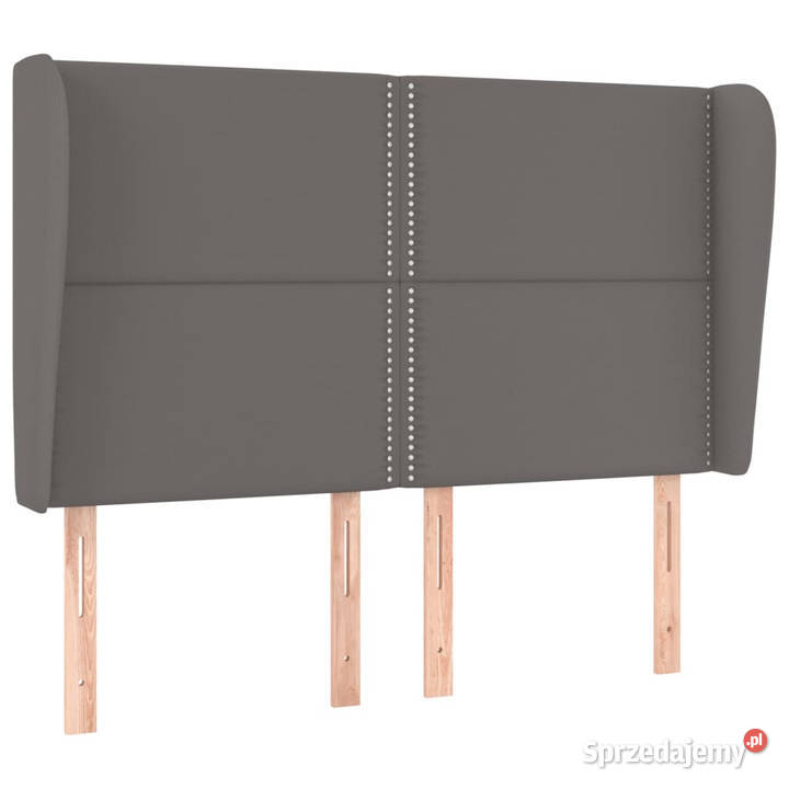 Zagłówek uszak szary 147x23x118128 sztuczna mazowieckie Warszawa