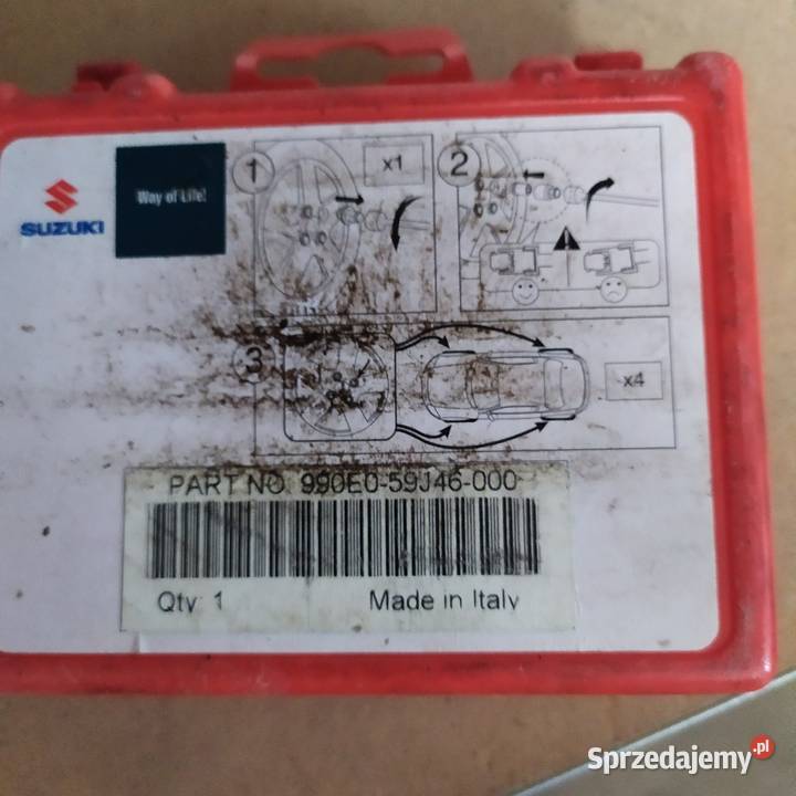 Śruby antykradzieżowe do kół Suzuki SX4 Scross Rębiechowo