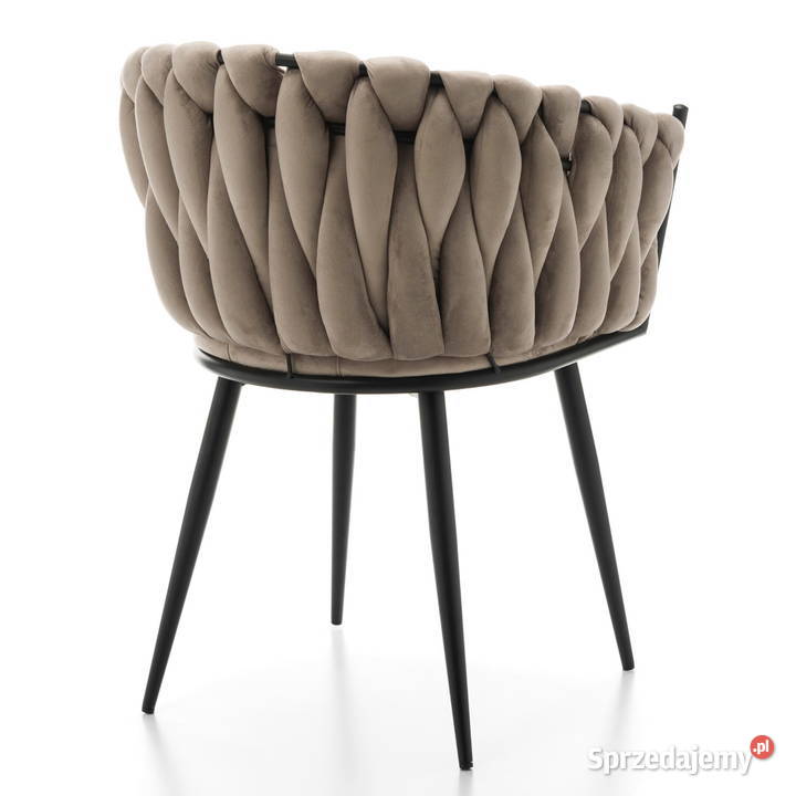 Ceimnobeżowe Krzesło Latina Wysyłka 24H Dostawa Tarchały Małe