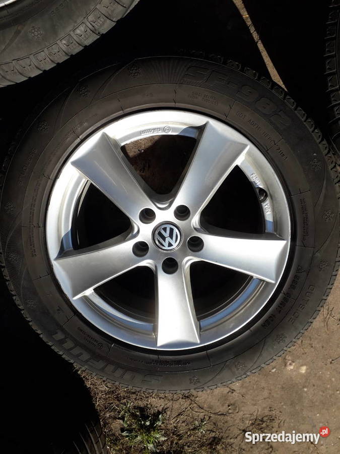 Koła zimowe Tiguan 5x112 R17 mazowieckie Ostrołęka sprzedam
