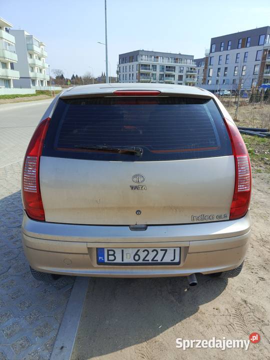 Tata Indica 2010 r 14 benzyna Niski Przebieg 5 podlaskie Łomża sprzedam