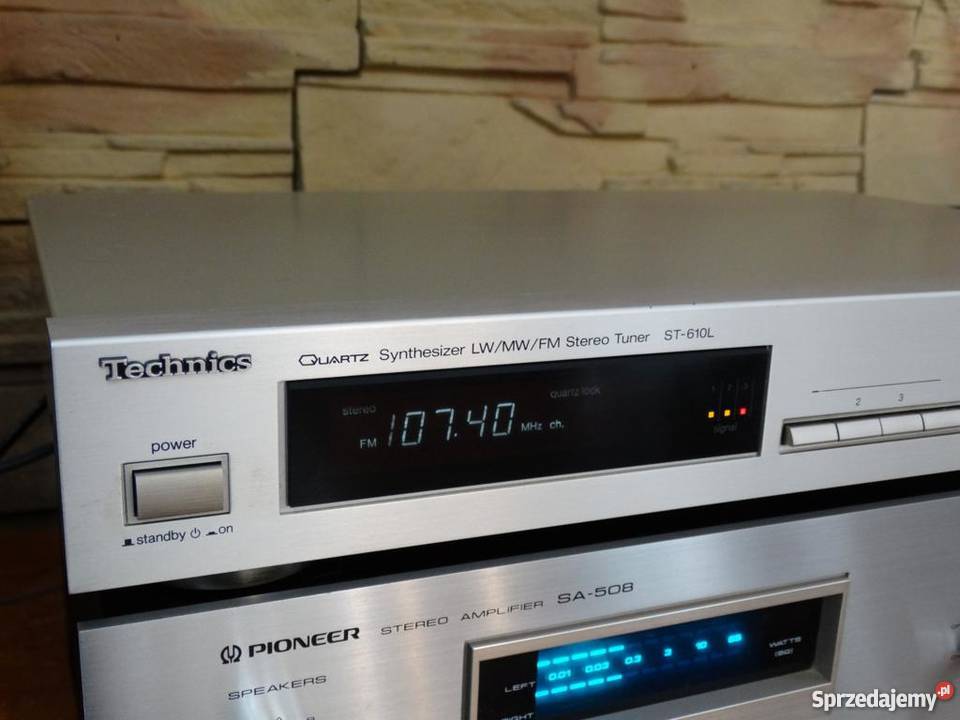 Tuner radiowy cyfrowy Technics ST610 srebrny Jasło