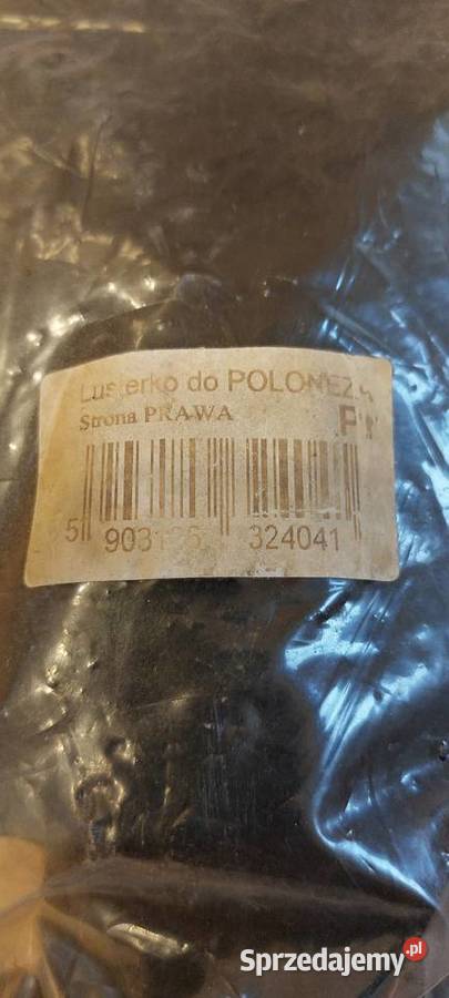 Lusterko Poloneza prawa strona Cholerzyn