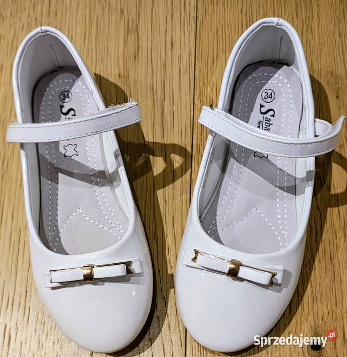 Buty balerinki na komunię ślub rozmiar 34 kujawsko-pomorskie Toruń