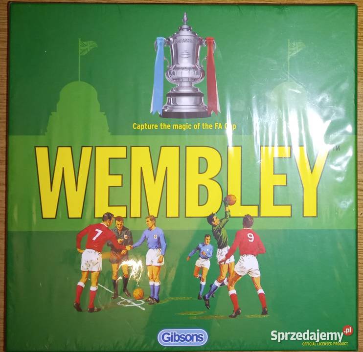 Gra planszowa Gibsons Wembley piłka nożna soccer Rzeszów