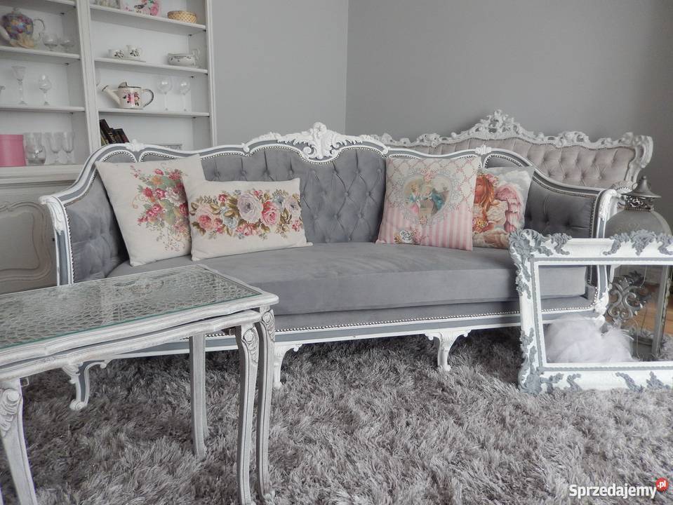 sofakanapa shabbyantykoryginał renowacji dolnośląskie Lubin