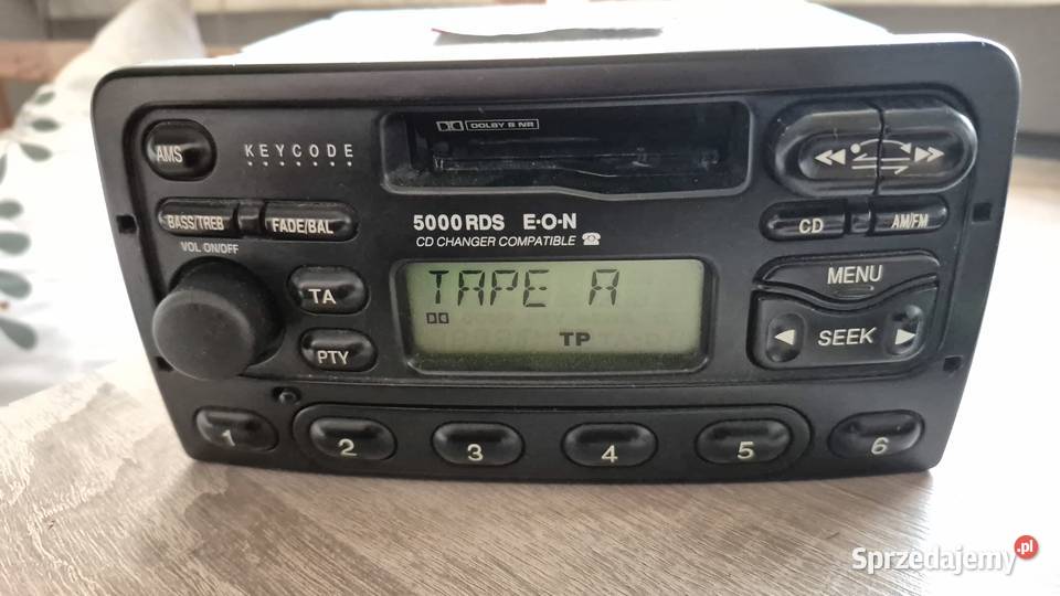 FORD 5000RDS Radio samochodowe łódzkie Łódź sprzedam