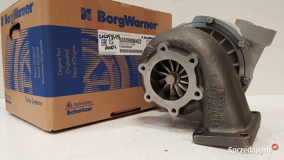 Nowa turbosprężarka BorgWarner KKK Siedlce