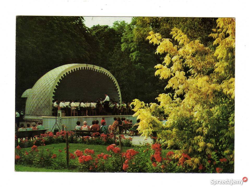 BUSKO ZDRÓJ KONCERT W PARKU POCZTÓWKA świętokrzyskie Krynki