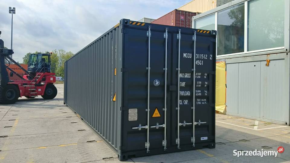 Kontener Morski 40HC One Way Nowy 12m Puławy