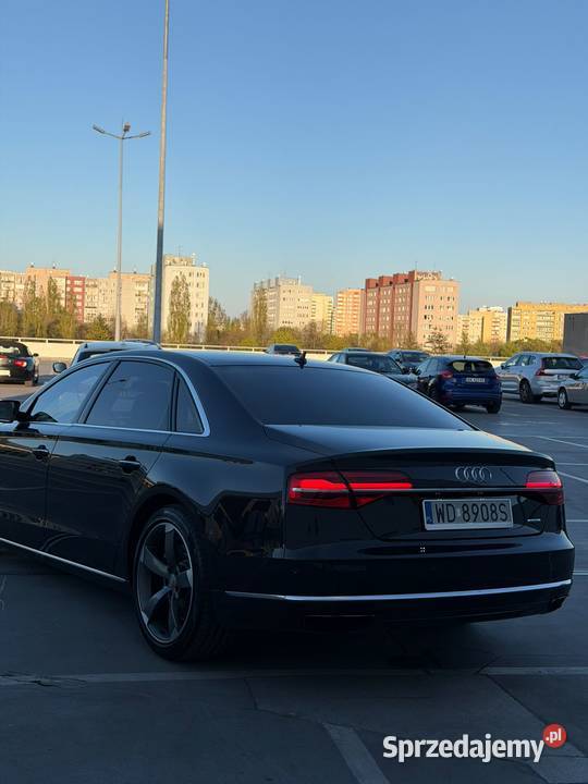 Audi A8L 42 TDI V8 385 Quattro Tiptronic 2015r mazowieckie Warszawa
