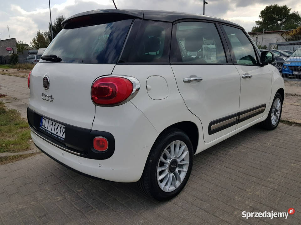 Fiat 500L 14 Benzyna Klimatronik Panorama centralny zamek Włocławek