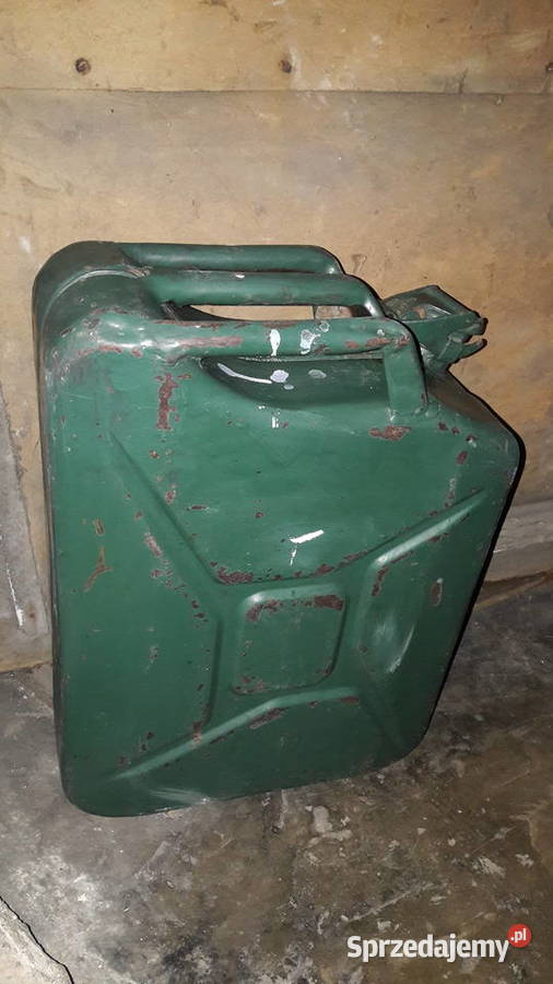 Kanister metalowy blaszany 20l opolskie Głuchołazy