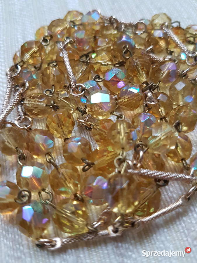 Piękne stare korale Jablonex Trzebinia sprzedam