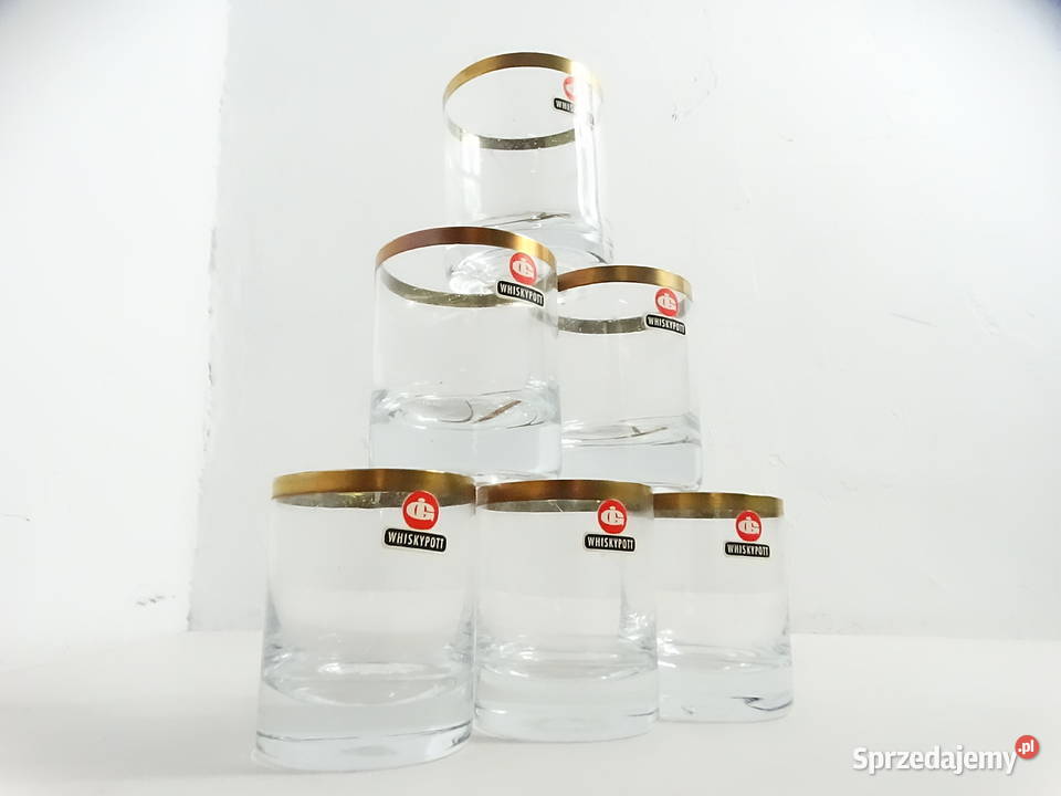 Kultowy komplet szklanek Whiskypott IngridHtte Biłgoraj
