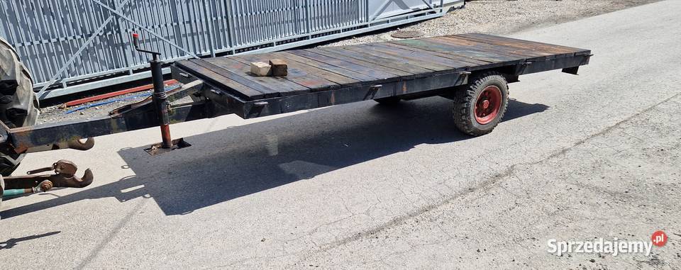 Przyczepa platforma na koparke laweta małopolskie Łapczyca