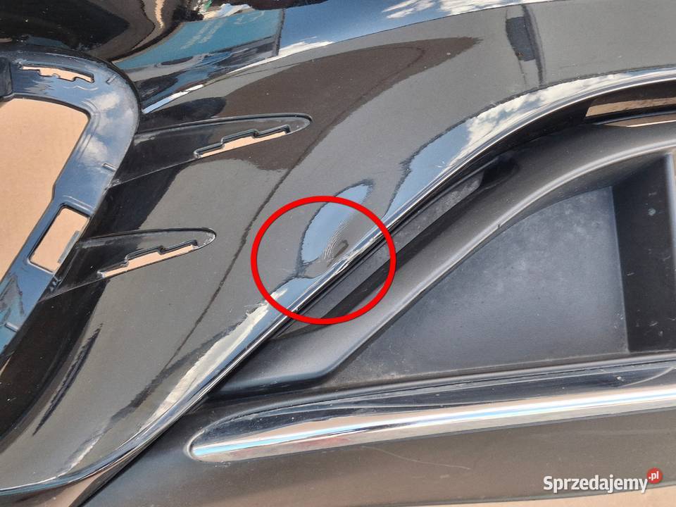 MERCEDES EKLASA W213 LIFT AMG ZDERZAK PRZÓD Bieleń