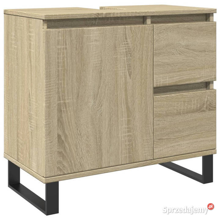 Szafka łazienkowa dąb sonoma 65x33x60 WM849678 Warszawa