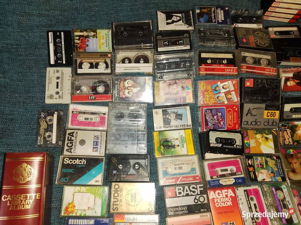 kasety magnetofonowe polskie i zagraniczne Legnica sprzedam