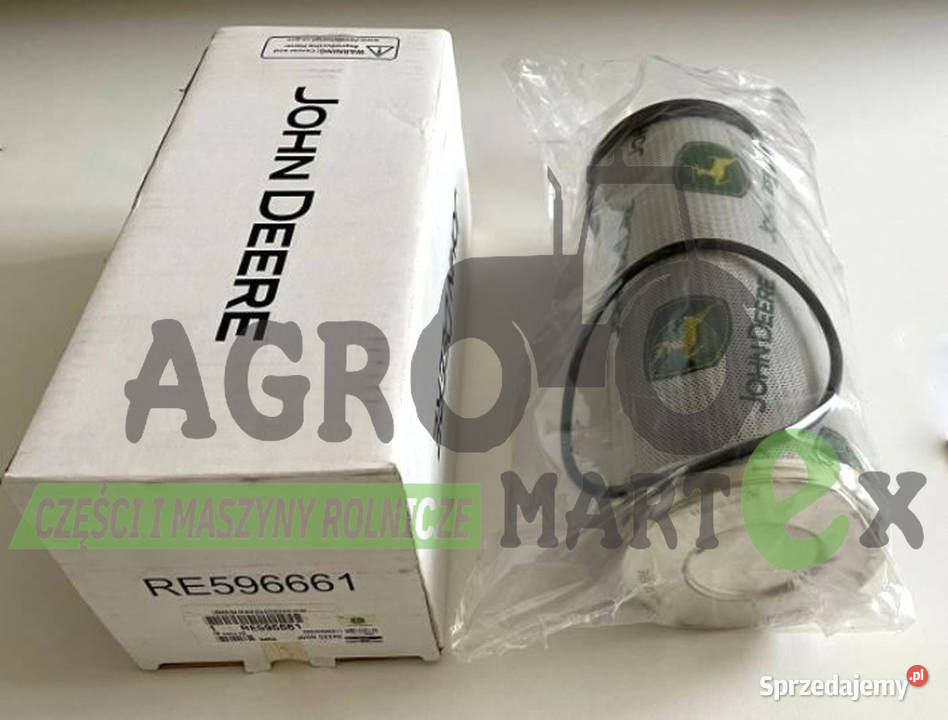RE596661 RE593497 FILTR HYDR WKŁAD 8R JD orginal Wichrów