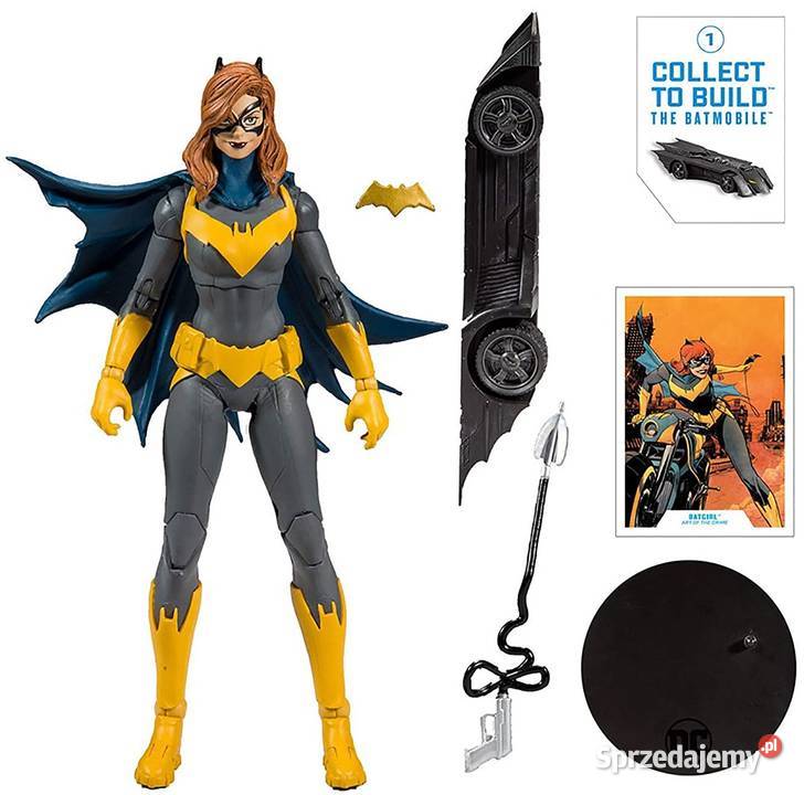 Zestaw 3 Figurki Batman Robin Batgirl DC Mogilany
