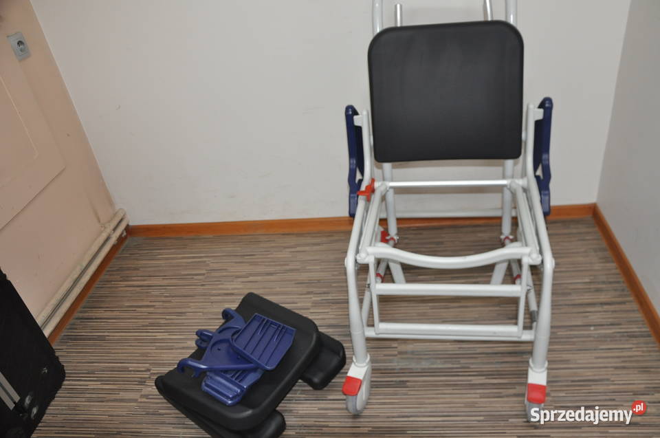 Wózek toaletowy kąpielowy prysznicowy kładziony Pabianice