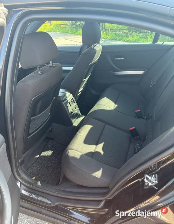 BMW Seria 3 BMW E90 320I 2008 Czarny Sedan Black sprzedam
