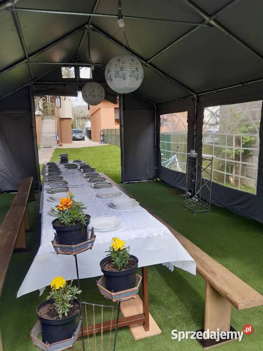 Namiot imprezowy ogrodowy wynajem na 5 dni Stąporków