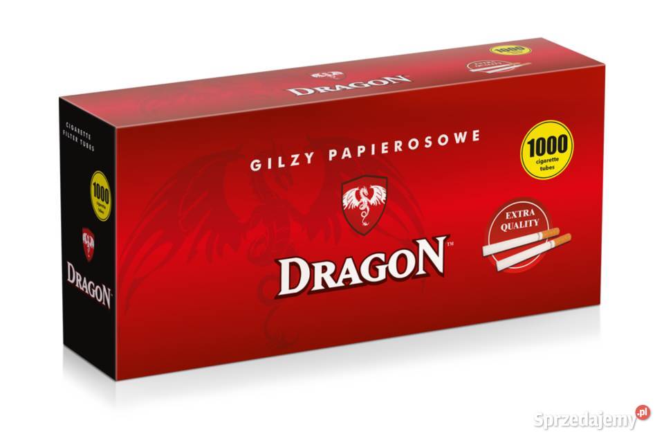 Gilza papierosowa Dragon 500 sztuk Pozostałe Radom