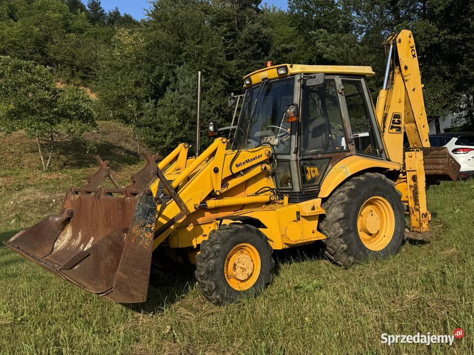 JCB 3CX 4x4 Teleskop Szybkozłącze Krokodyl Widły Szybkozłącze