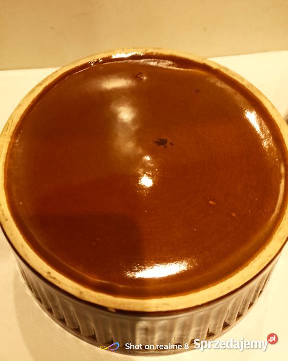 Salaterka miska kamienna z PRLu vintage łódzkie Łódź