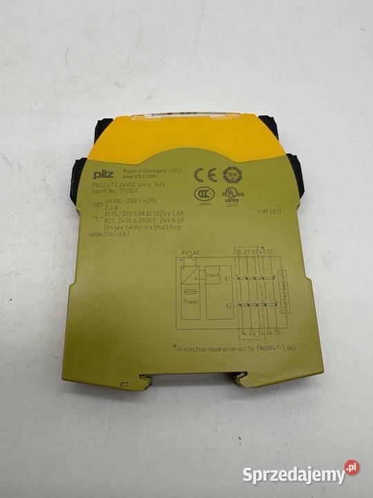 Pilz PNOZ s7 C 24VDC 4no 1nc 751107