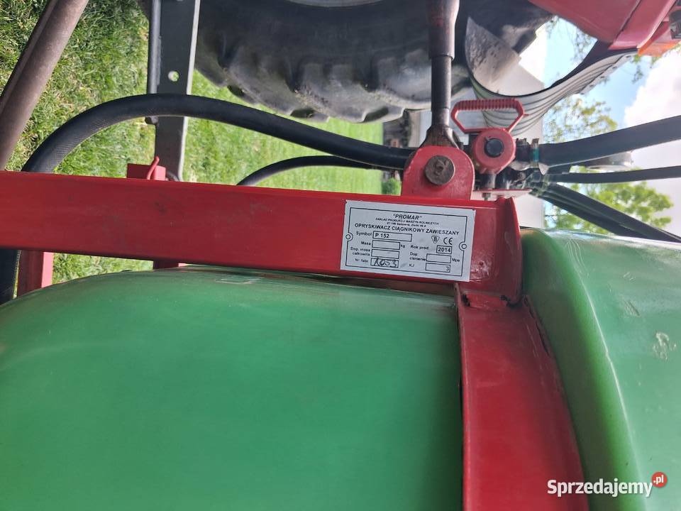 Opryskiwacz 400l lance 12m nieuszkodzony Chełm